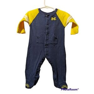 Pro edge Michigan Footed‎ Outfit Size 3-6M {L38}